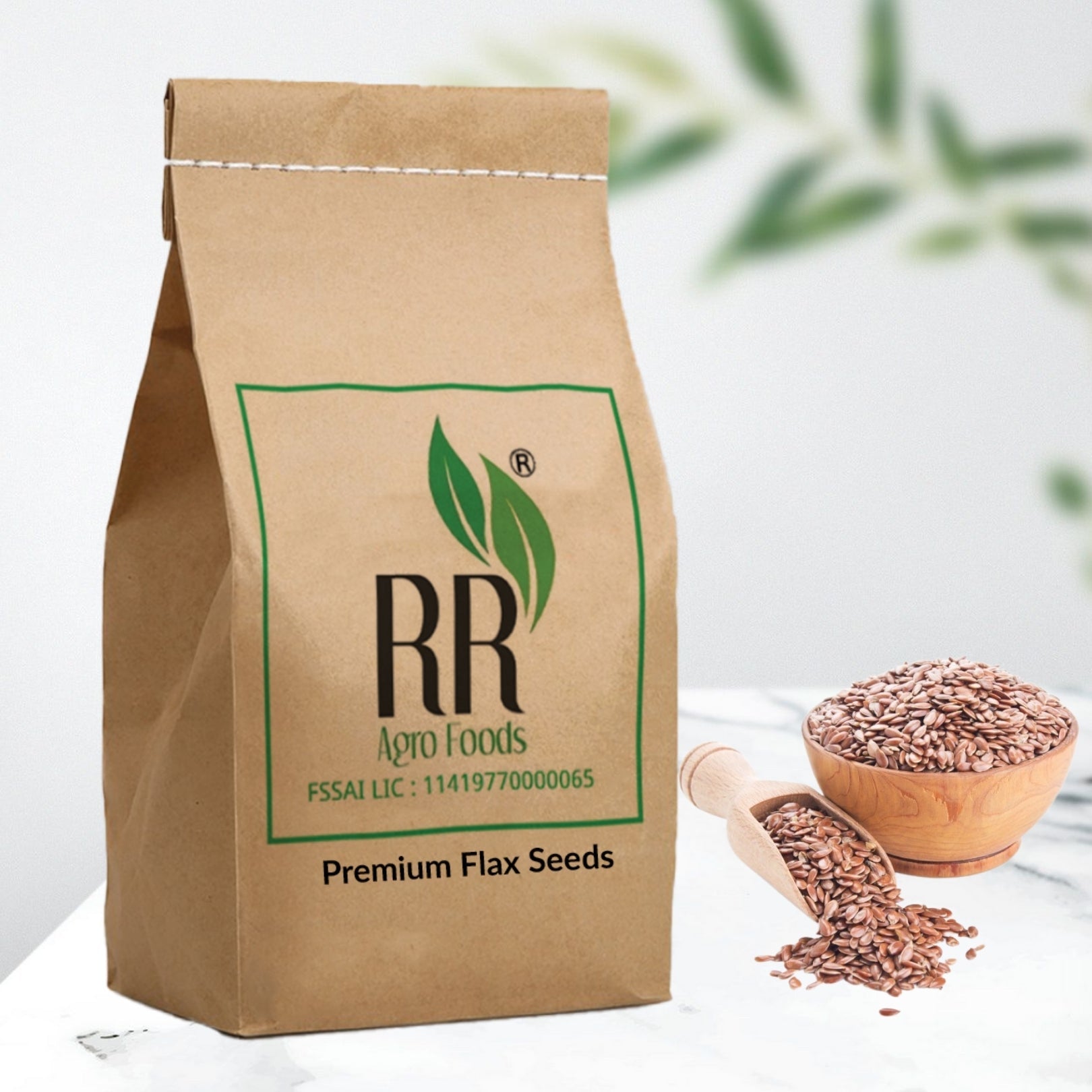 RR Agro Foods 100% Natural Fiber & Omega-3 Rich Flax Seeds