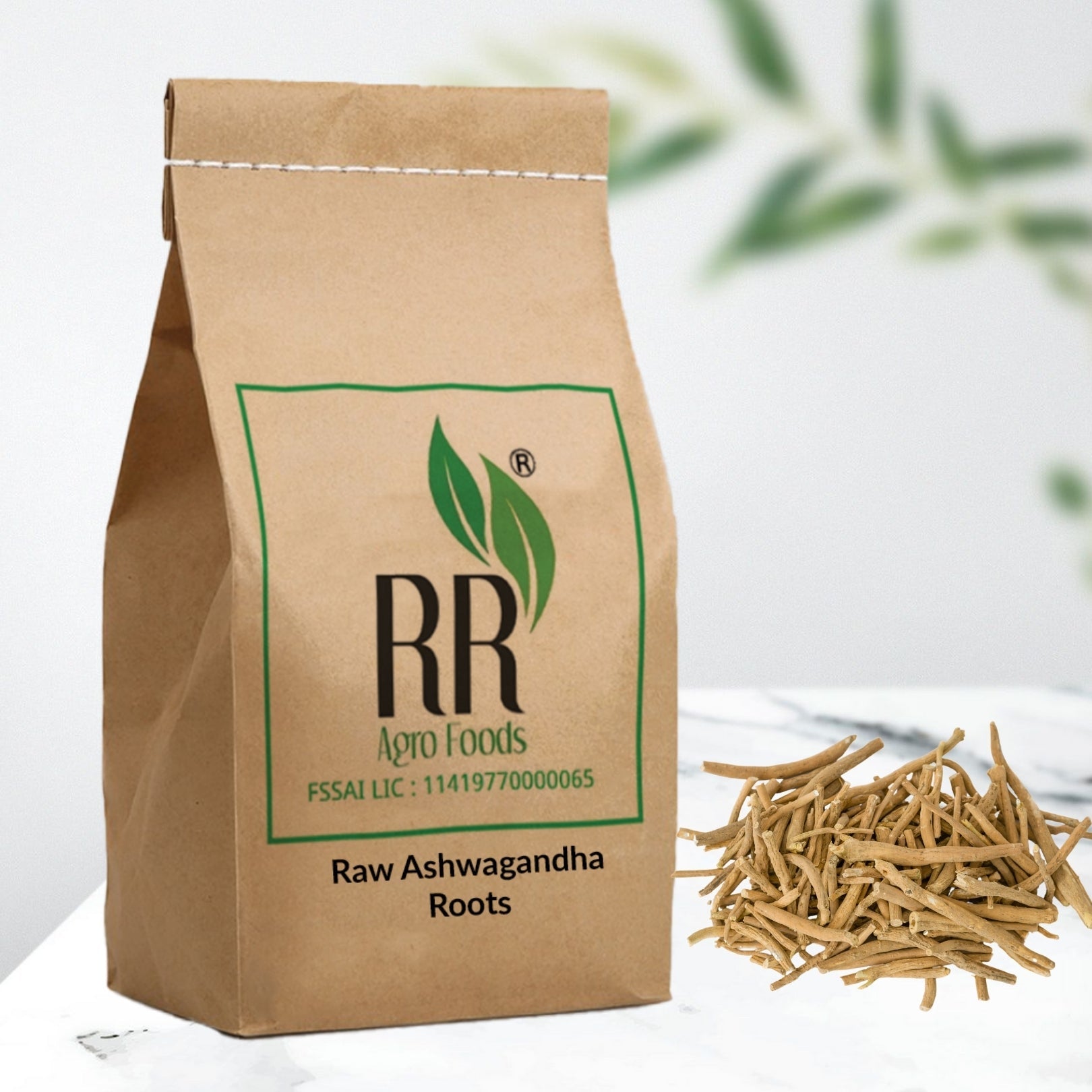 RR Agro Foods 100 % Natural Ashwagandha Roots (Withania somnifera)