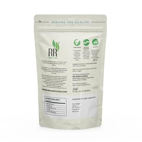 RR Agro Foods Dry Chiraita Asli  (Kal Megh)