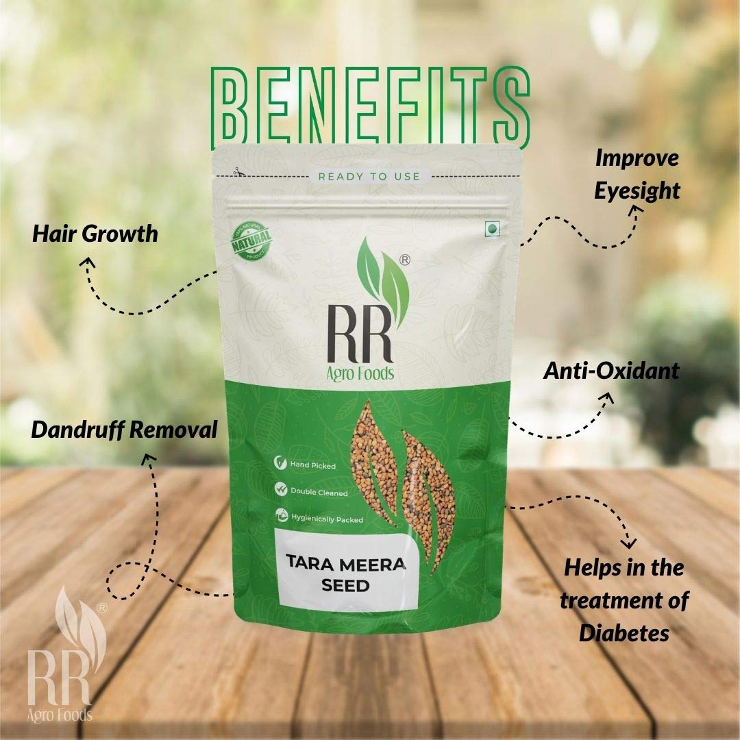 R R AGRO FOODS Natural Taramira Seeds  | Tarameera Seed | Eruca Sativa | Sarishapa | Rocket Seeds