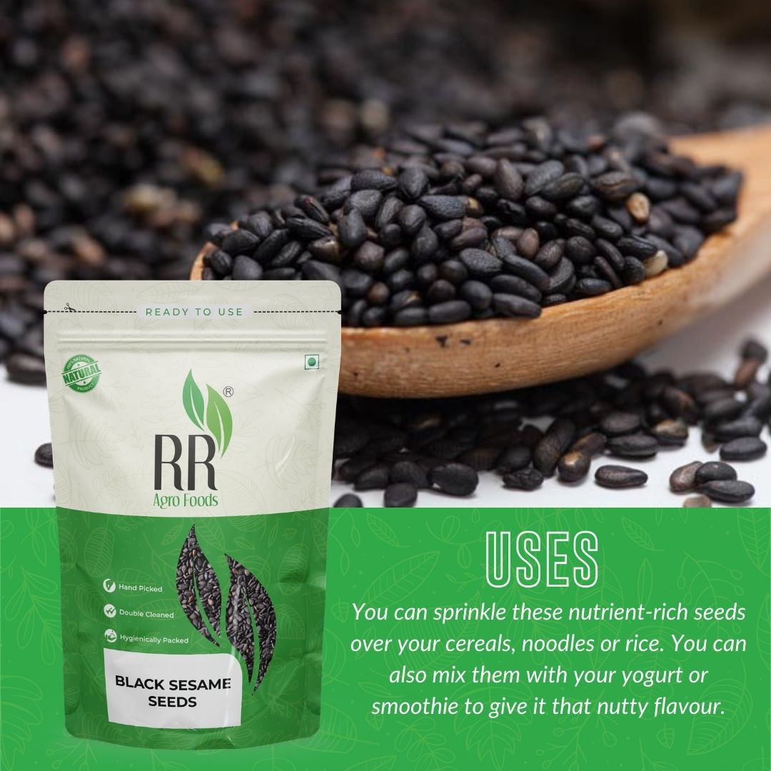 RR Agro Foods Black Sesame Seeds