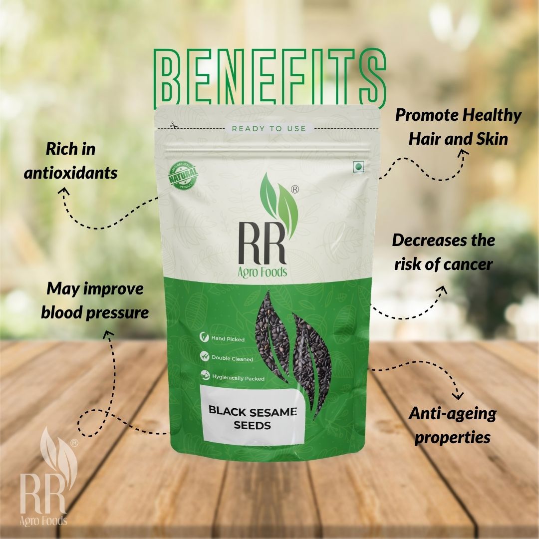 RR Agro Foods Black Sesame Seeds