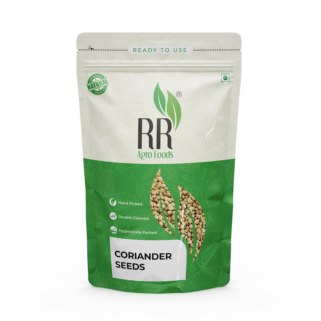 RR Agro Foods Dhaniya Whole Dry Green (Coriander Seed) 250 GMS