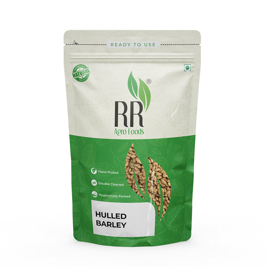 RR Agro Foods Naturally Processed Hulled Barley Jou Without Husk
