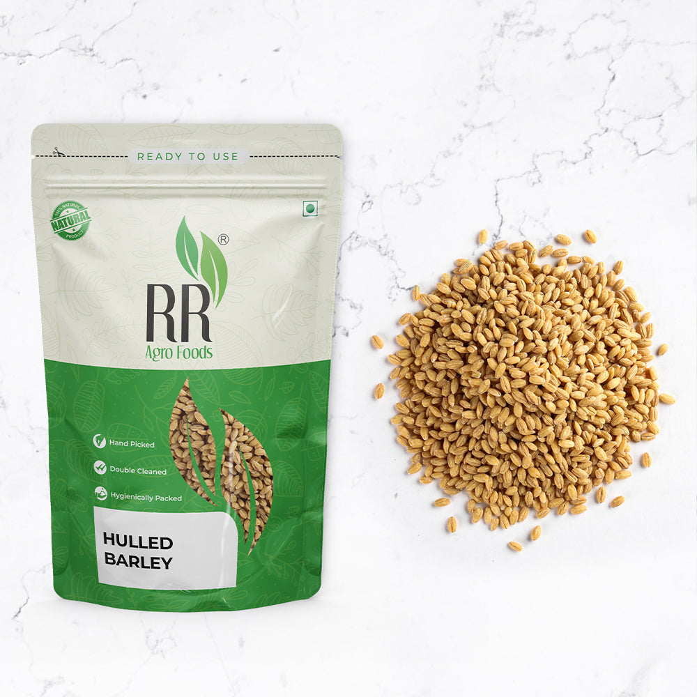 RR Agro Foods Naturally Processed Hulled Barley Jou Without Husk
