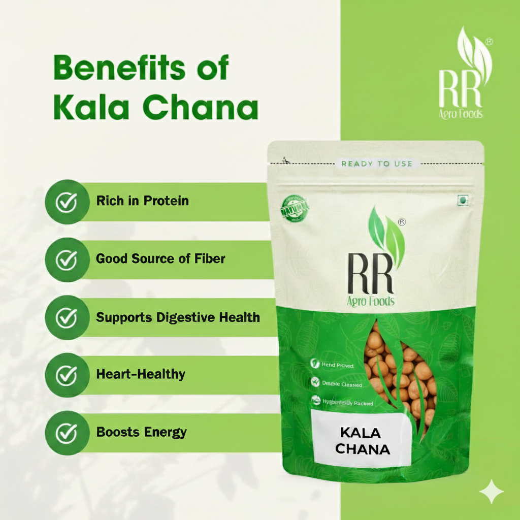RR Agro Foods 100% Natural Kala Chana