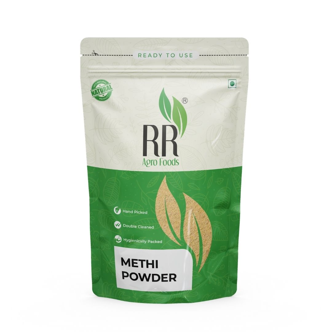 RR Agro Foods 100% Pure & Natural Fenugreek (Methi) Seed Powder For Hair Growth
