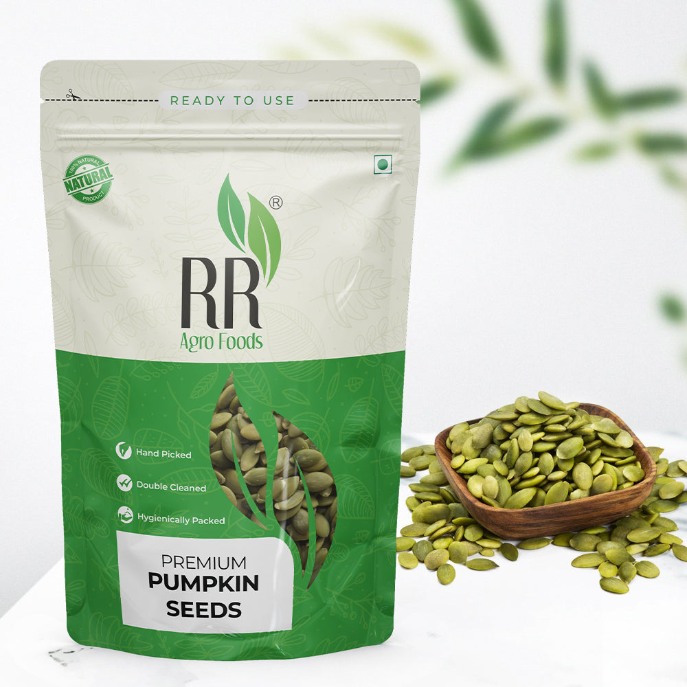 RR Agro Foods Pumpkin Seeds (High in Protein & Gluten-free Superfood)