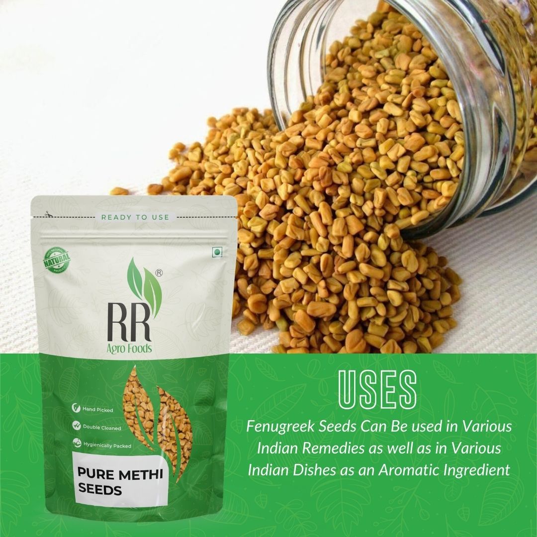 RR Agro Foods 100% Natural Fenugreek Seeds (Methi)