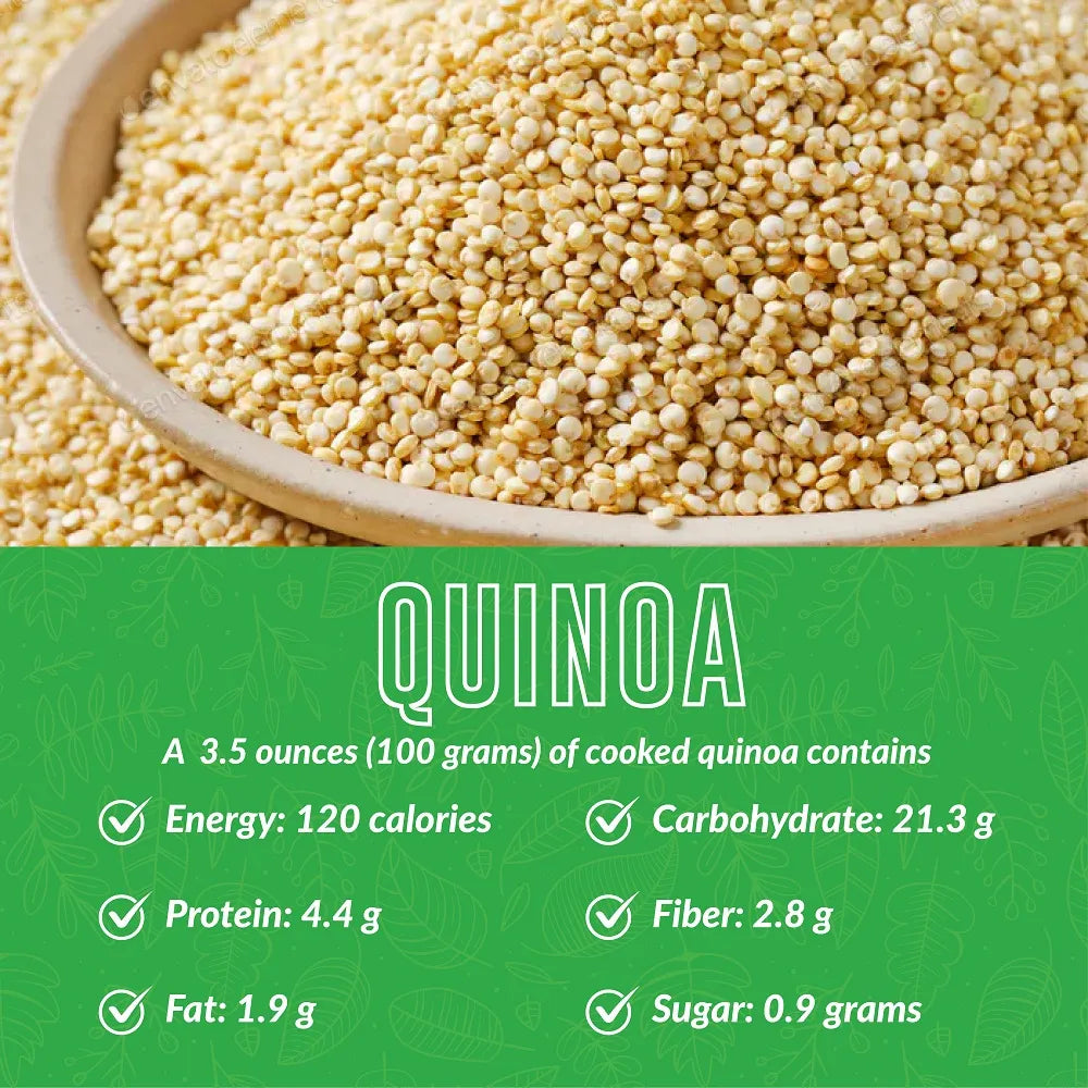 RR Agro Foods 100% Natural Gluten Free Quinoa | Ready To Use