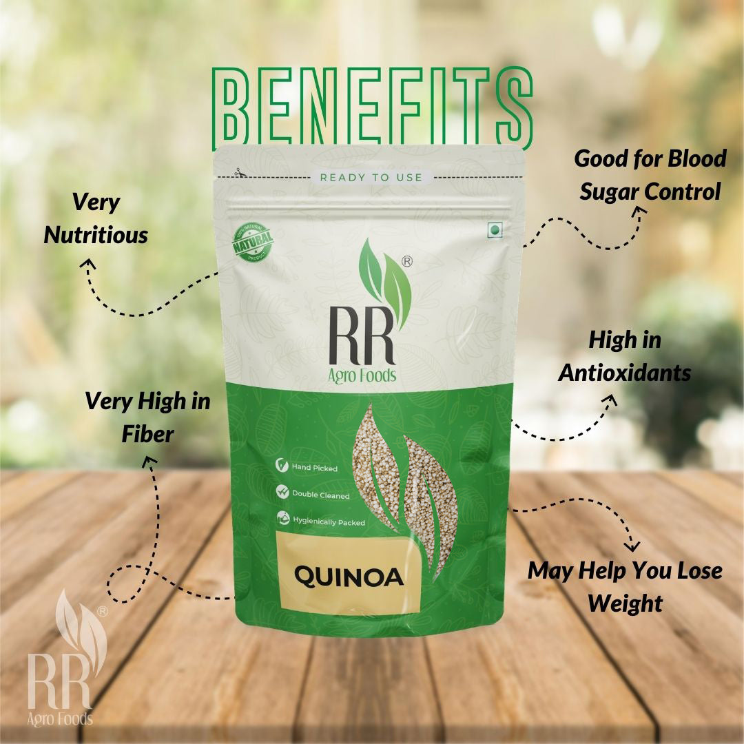 RR Agro Foods 100% Natural Gluten Free Quinoa | Ready To Use