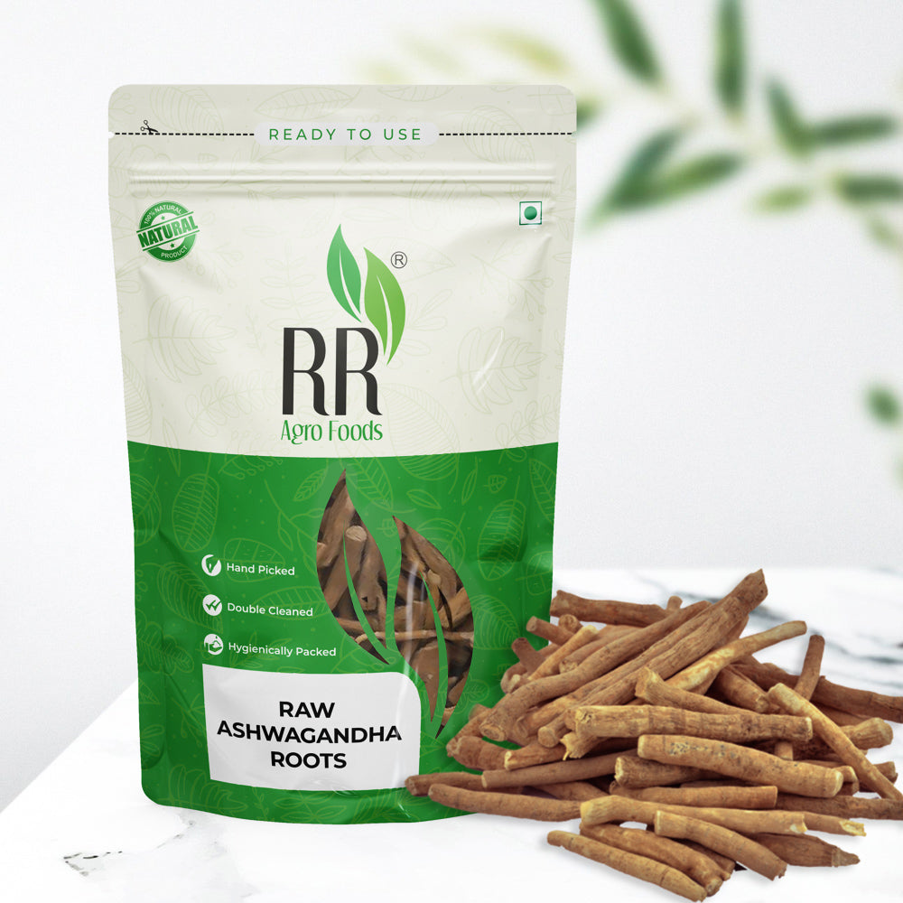 RR Agro Foods 100 % Natural Ashwagandha Roots (Withania somnifera)