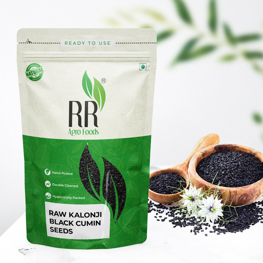 RR Agro Foods 100% Natural Kalonji | Black Cumin Seed | Kala Jeera