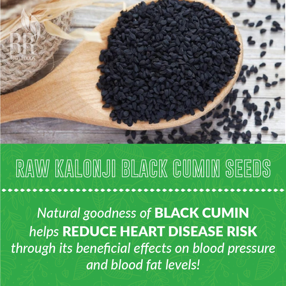 RR Agro Foods 100% Natural Kalonji | Black Cumin Seed | Kala Jeera
