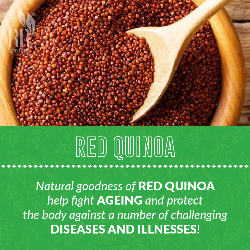 RR Agro Foods Red Quinoa | All Natural | Grown in India