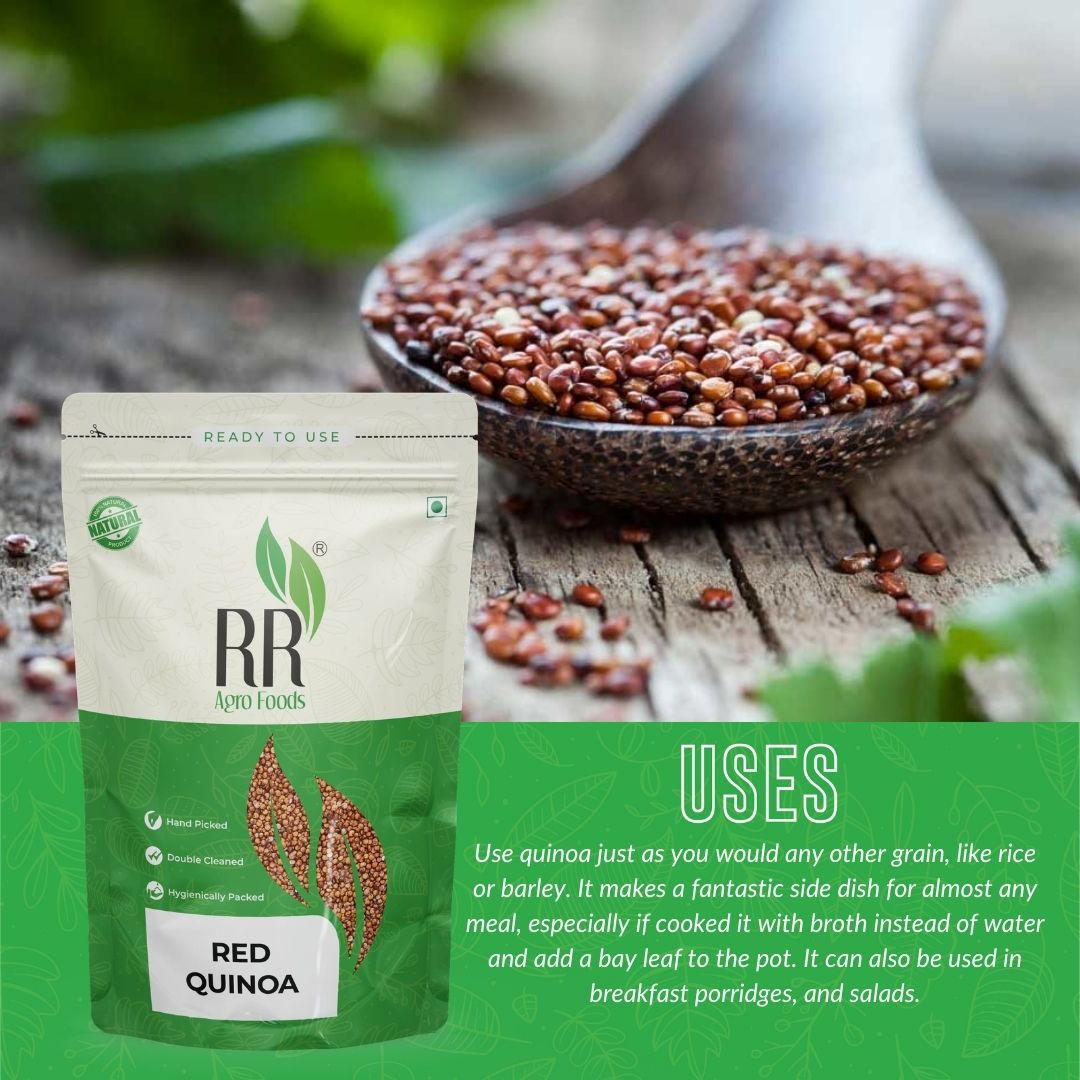 RR Agro Foods Red Quinoa | All Natural | Grown in India