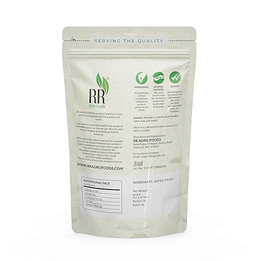 RR Agro Foods Pure Safed Musli Roots |  Natural | Non Gmo | Siva Musli Podi | No Added Preservatives |