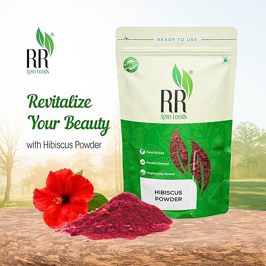RR Agro Foods 100% Natural Dry Hibiscus Flower Tea  For Weight Loss|Glowing Skin|Herbal Tea