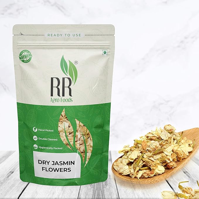 RR AGRO FOODS RR Agro 100% Dry Jasmine Flowers Tea