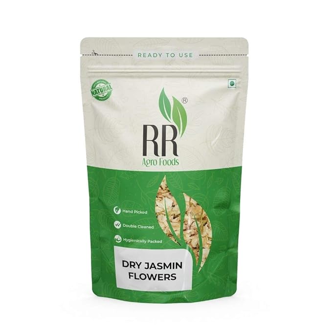 RR AGRO FOODS RR Agro 100% Dry Jasmine Flowers Tea