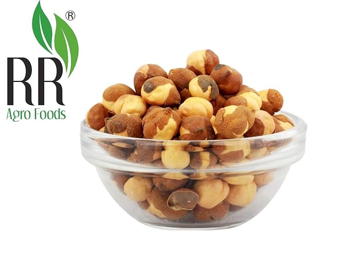 RR AGRO FOODS Roasted Chana  | Premium Hand Sorted Bhuna Chana | High Protein Diet | Lightly Salted