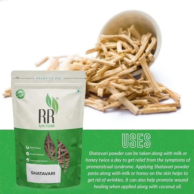 RR AGRO FOODS Premium Shatavari Roots