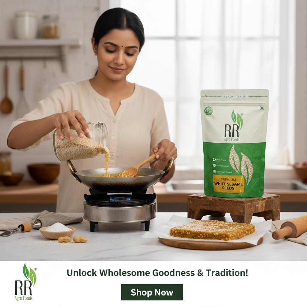 RR Agro Foods White Seaseme Seed